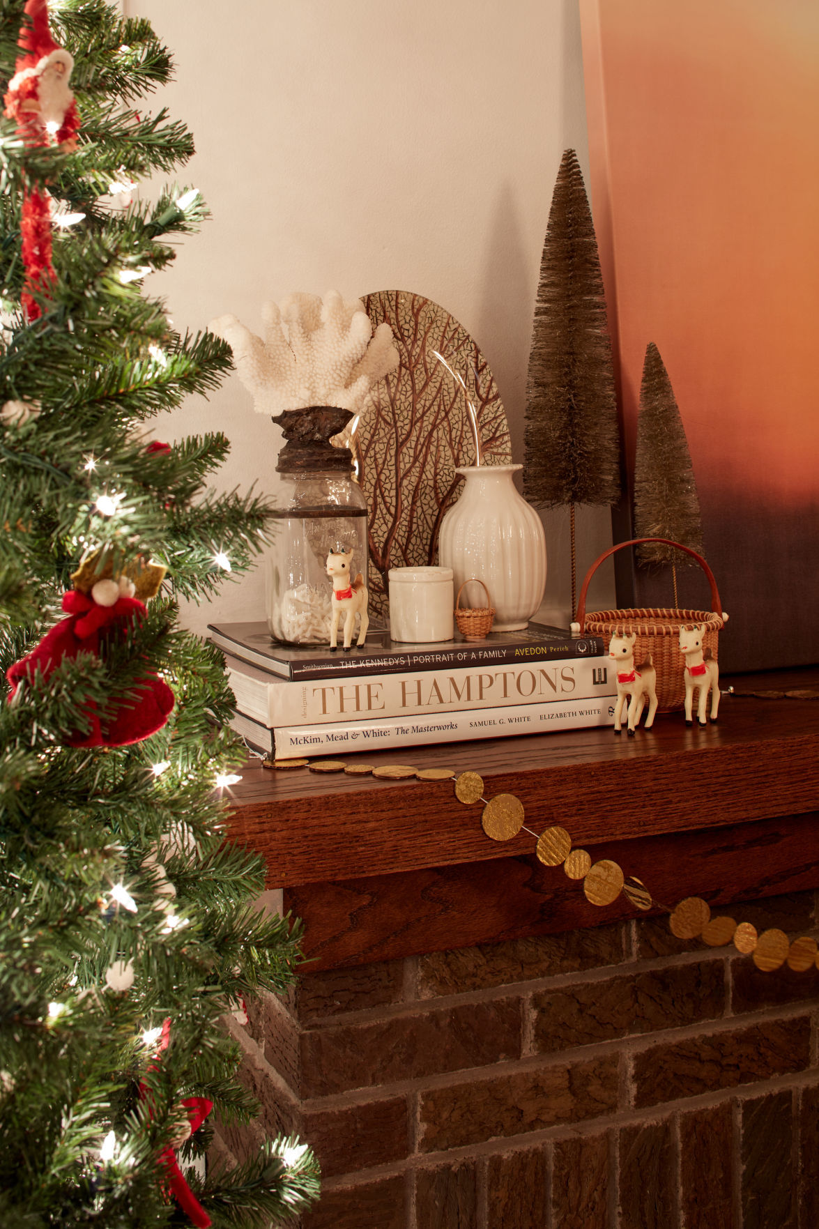 Decorating at home is done the weekend before Thanksgiving.
